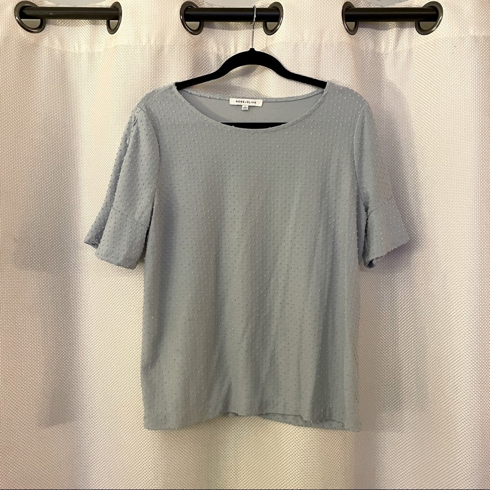 Rose + Olive Textured Shirt